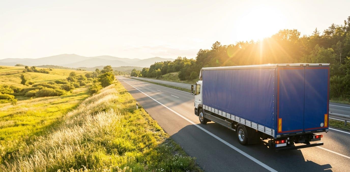 Distribucijski kamion Mercedes Atego s utovarnom rampom za dostavu robe – Alfa Optimus Logistika